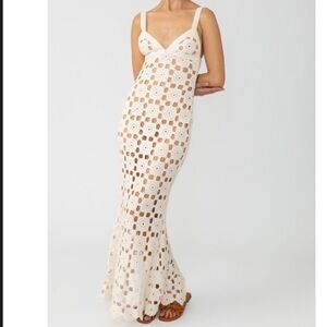 Sau Lee Mila Crochet dress